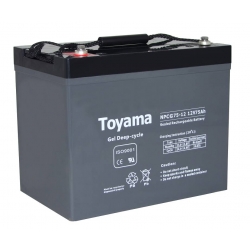 Akumulator Toyama NPCG 75Ah GEL Deep Cycle